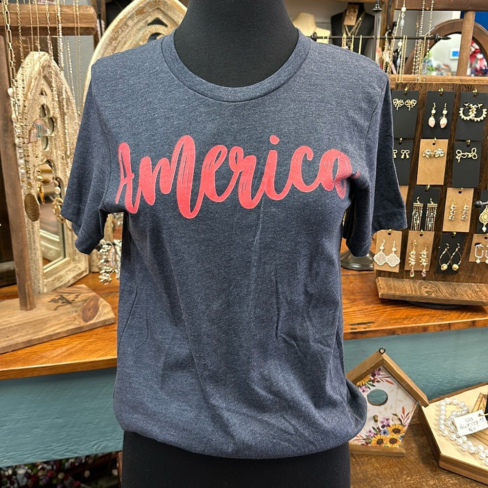 America Tee (Sizes S, M, XL, & 2XL)